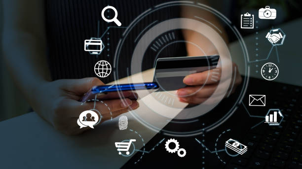 A closeup of a technology e-commerce commercial A closeup of a technology e-commerce commercial