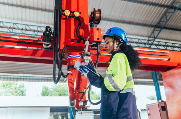 Robotic welding engineering team innovates and collaborates to enhance software, application and machine tools, ensuring efficiency and performance. Troubleshooting and upgrades for optimal results.